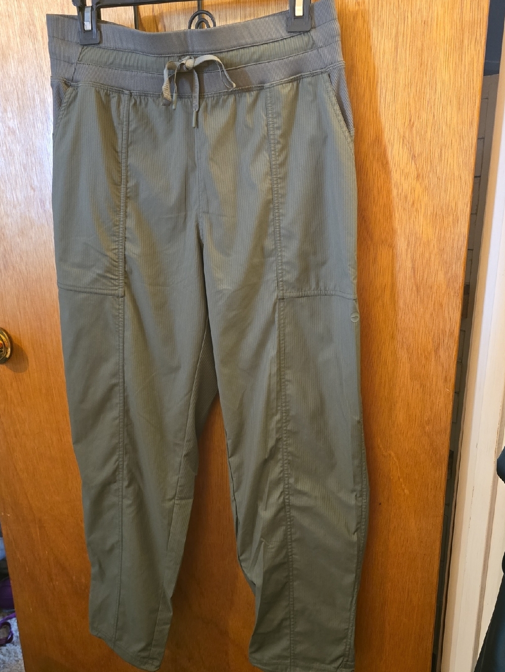 Avia Olive Green Drawstring Track Pants